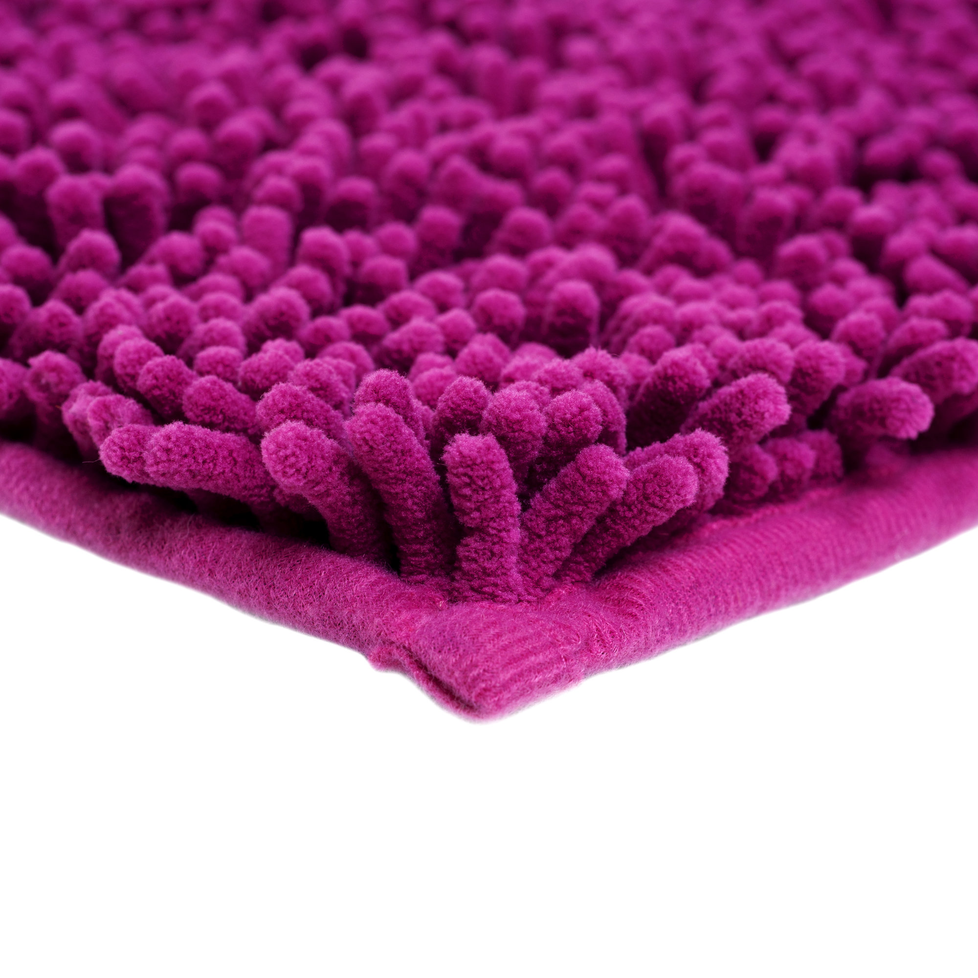 Lavish Home High Pile Pink Solid Area Rug & Reviews Wayfair